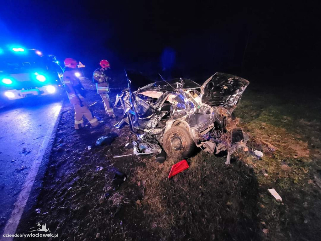 Straszny wypadek w gminie Włocławek