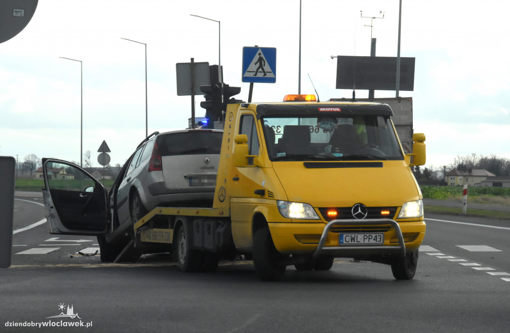 Wypadek na obwodnicy Kowala
