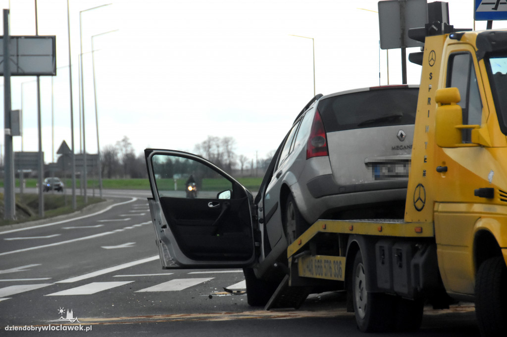 Wypadek na obwodnicy Kowala