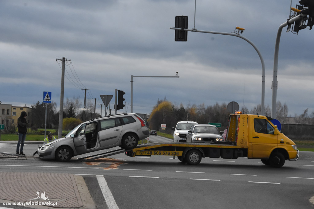 Wypadek na obwodnicy Kowala