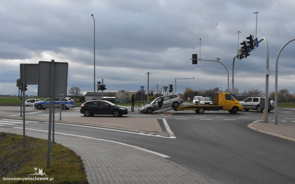 Wypadek na obwodnicy Kowala