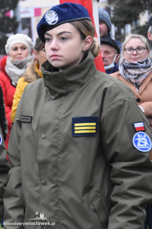 Ślubowanie kadetów ZSA na Placu Wolności