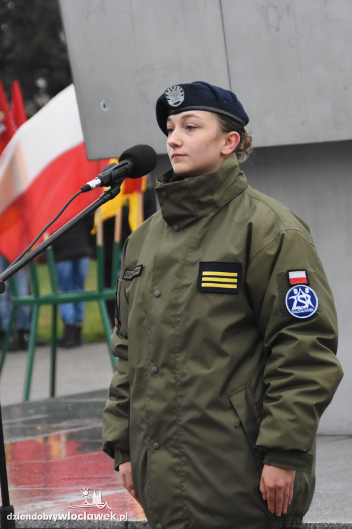 Ślubowanie kadetów ZSA na Placu Wolności