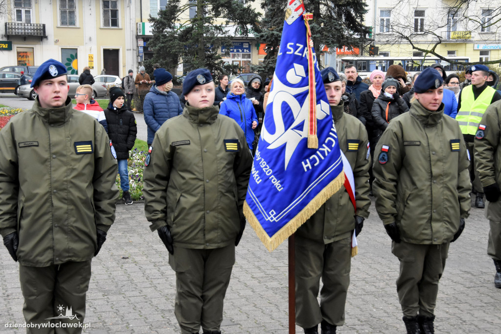 Ślubowanie kadetów ZSA na Placu Wolności