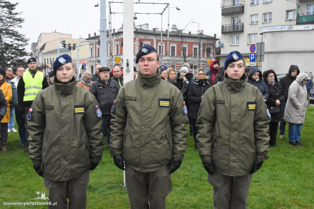 Ślubowanie kadetów ZSA na Placu Wolności