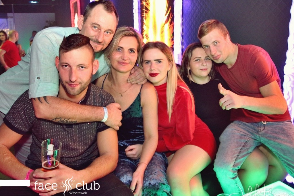 Sobotnia zabawa w Face Club Włocławek