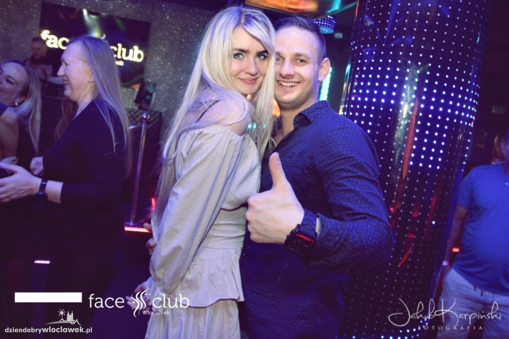 Sobotnia zabawa w Face Club Włocławek