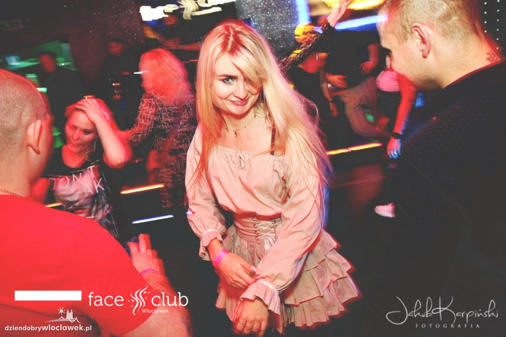 Sobotnia zabawa w Face Club Włocławek
