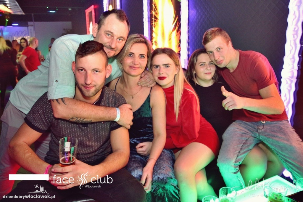 Sobotnia zabawa w Face Club Włocławek