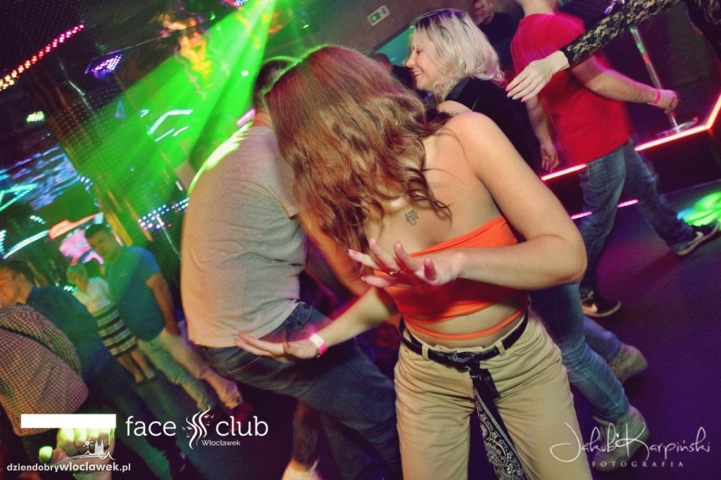 Sobotnia zabawa w Face Club Włocławek