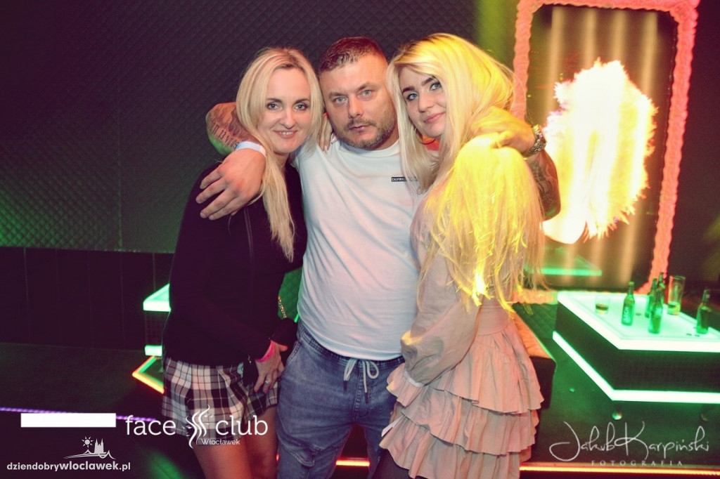 Sobotnia zabawa w Face Club Włocławek