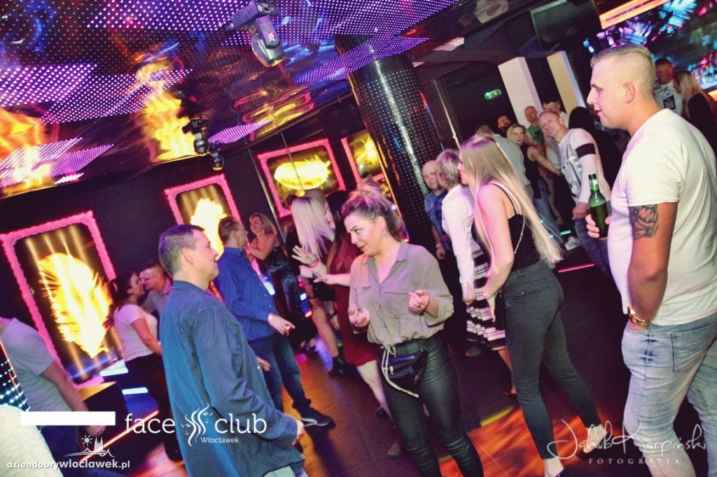 Sobotnia zabawa w Face Club Włocławek