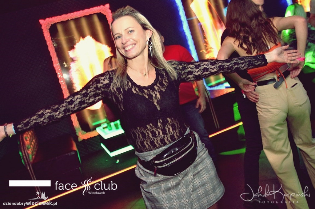 Sobotnia zabawa w Face Club Włocławek