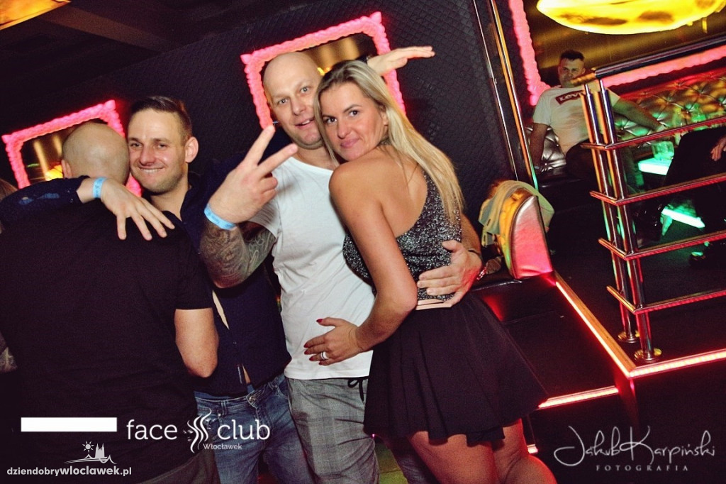 Sobotnia zabawa w Face Club Włocławek