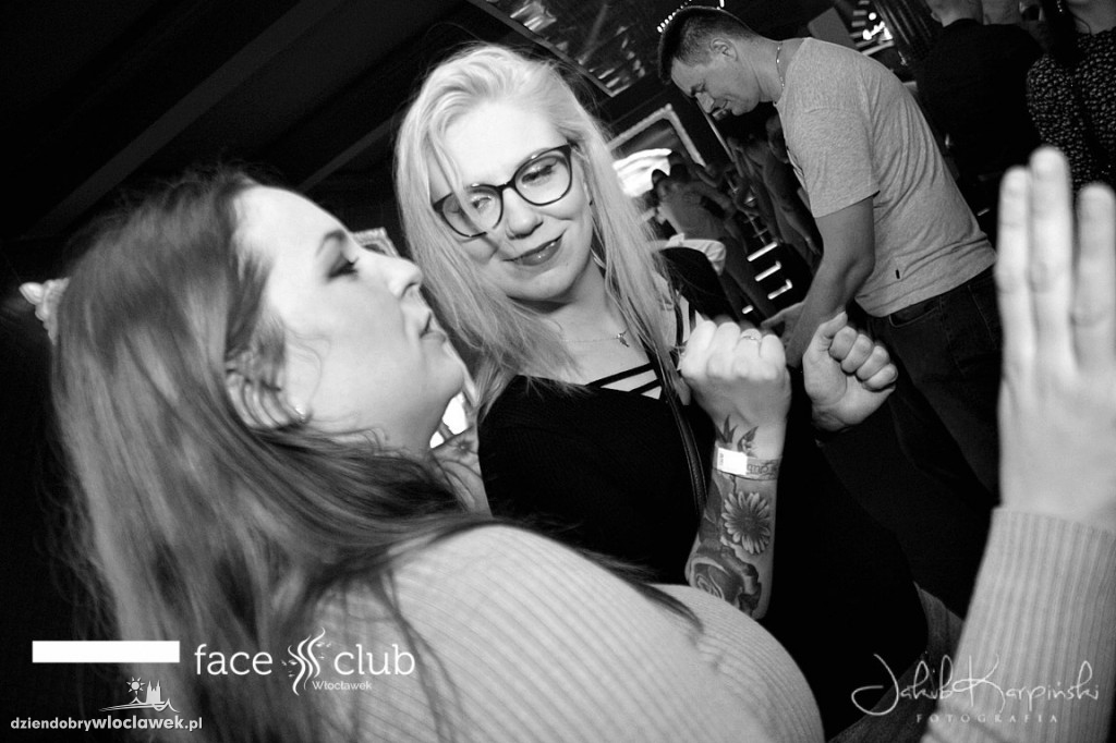 Sobotnia zabawa w Face Club Włocławek