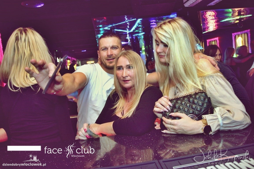 Sobotnia zabawa w Face Club Włocławek