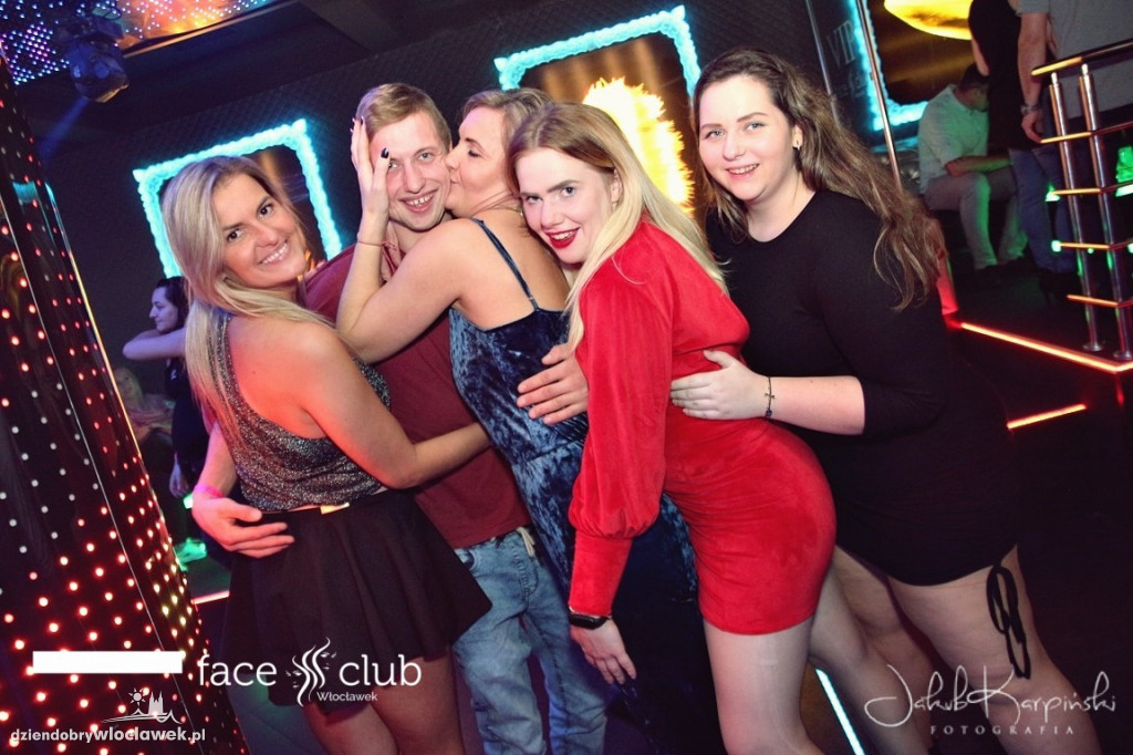Sobotnia zabawa w Face Club Włocławek