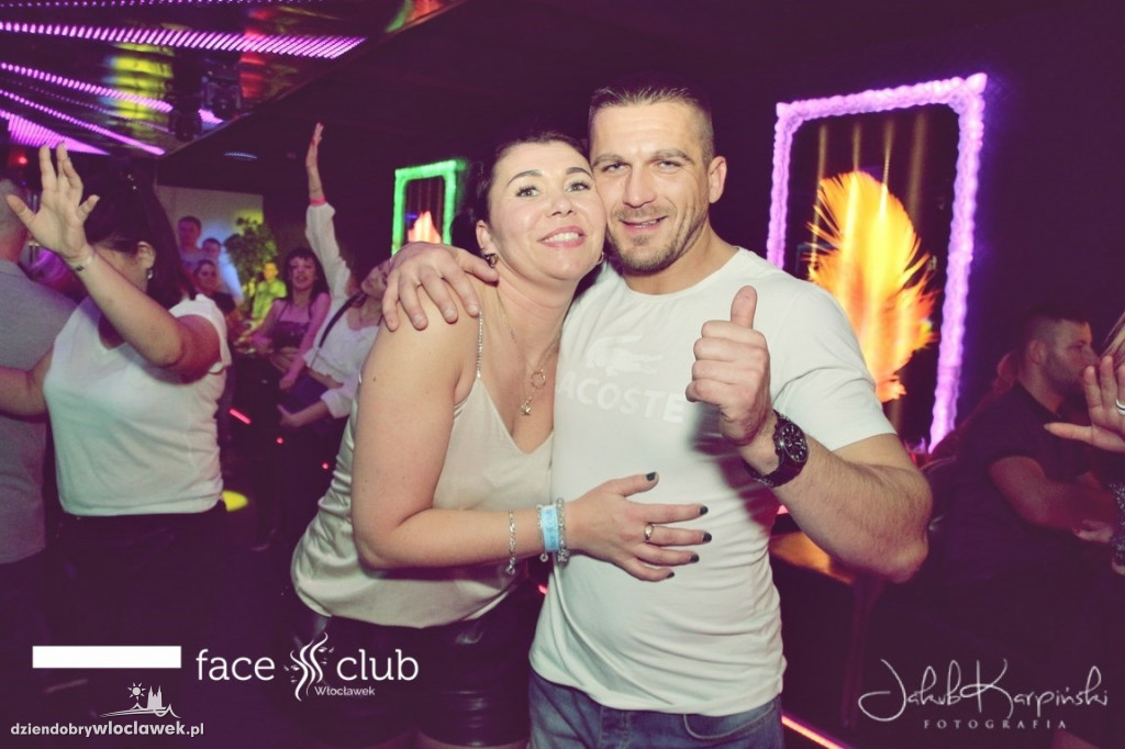 Sobotnia zabawa w Face Club Włocławek