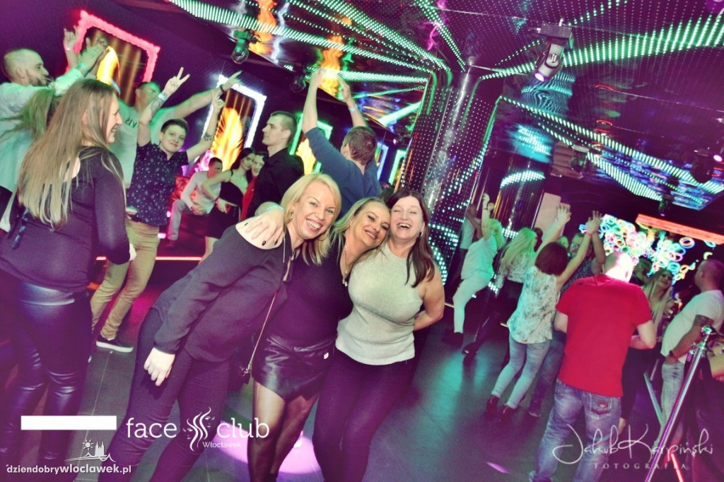 Sobotnia zabawa w Face Club Włocławek