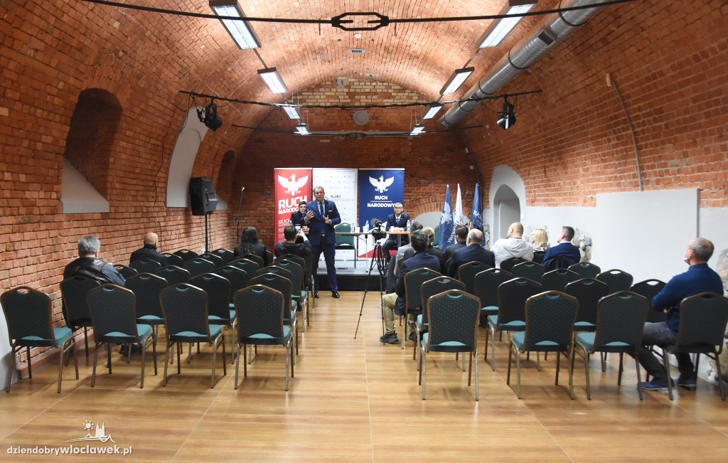 Spotkanie z posłem Krystianem Kamińskim