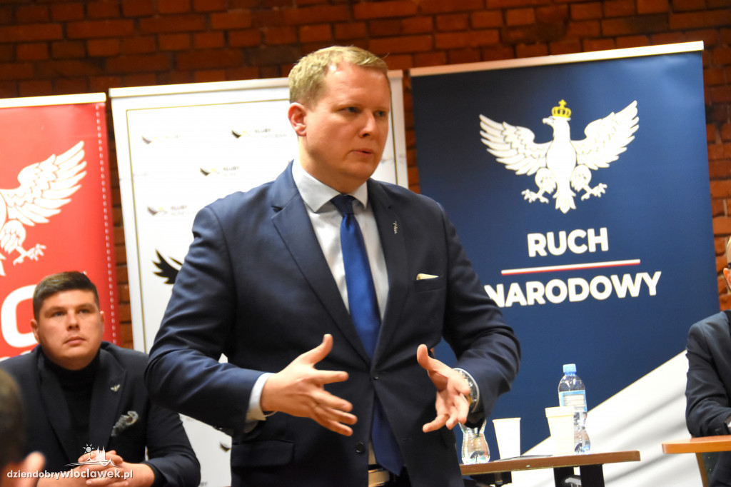 Spotkanie z posłem Krystianem Kamińskim