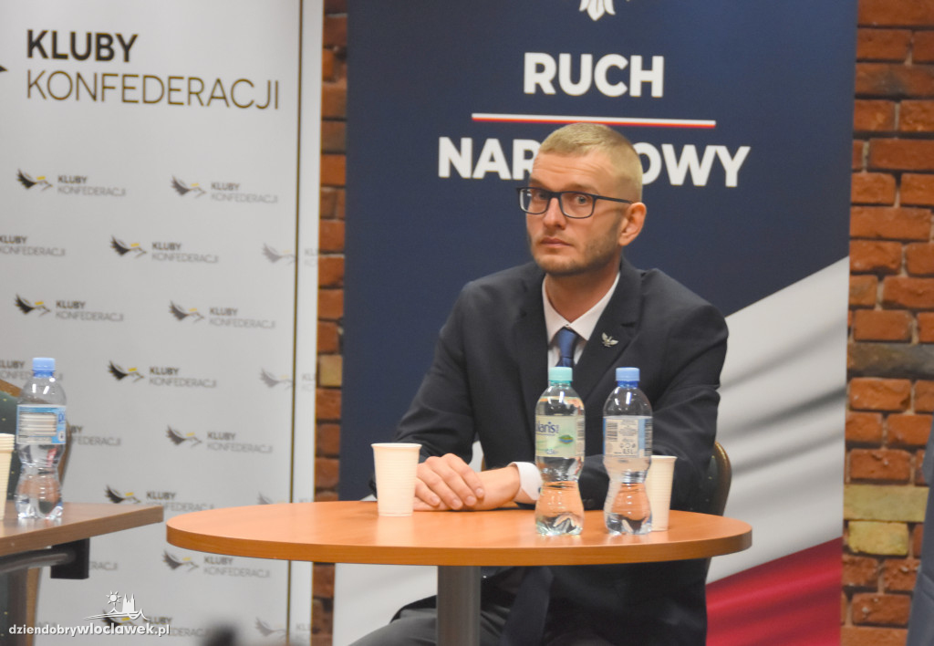 Spotkanie z posłem Krystianem Kamińskim