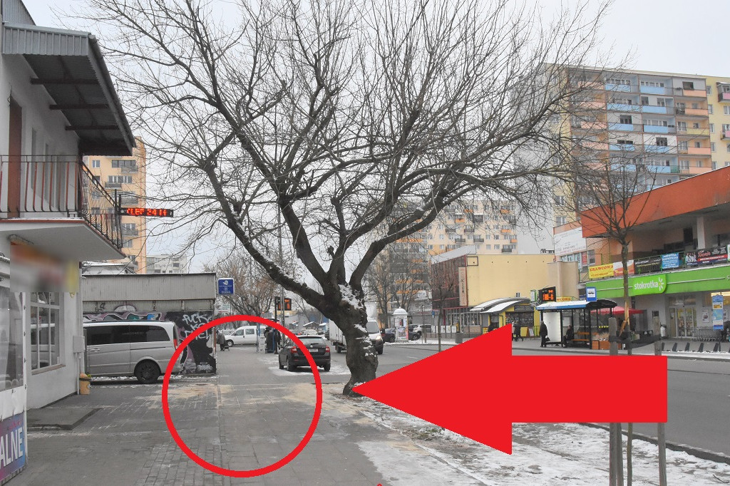 Dramatyczne sceny pod sklepem na Południu