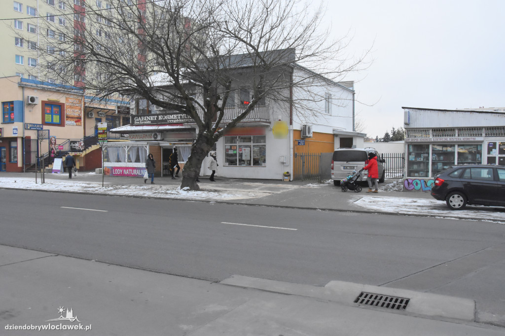 Dramatyczne sceny pod sklepem na Południu