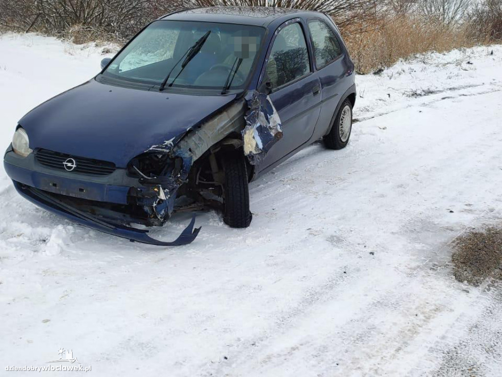 Groźnie na drogach pow. radziejowskiego