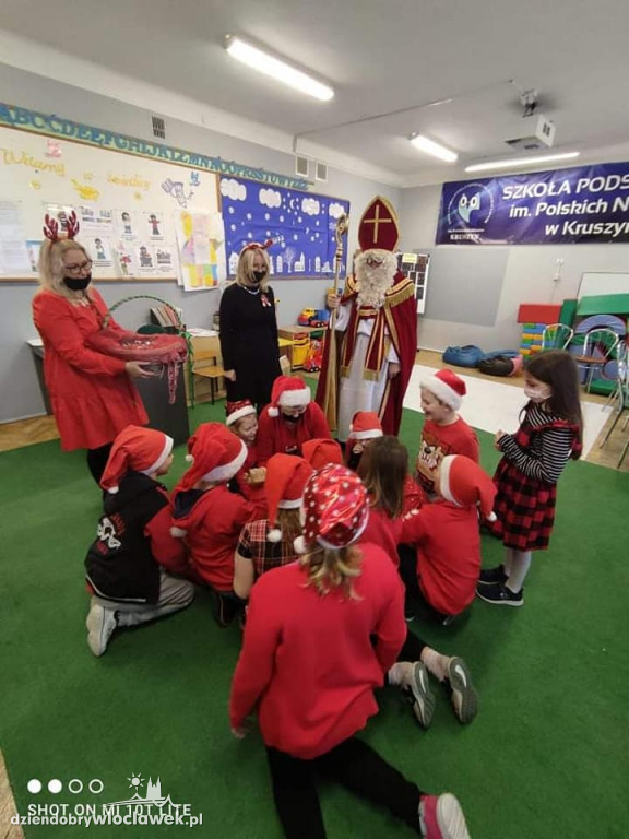 Mikołajki w Szkole Podstawowej w Kruszynie