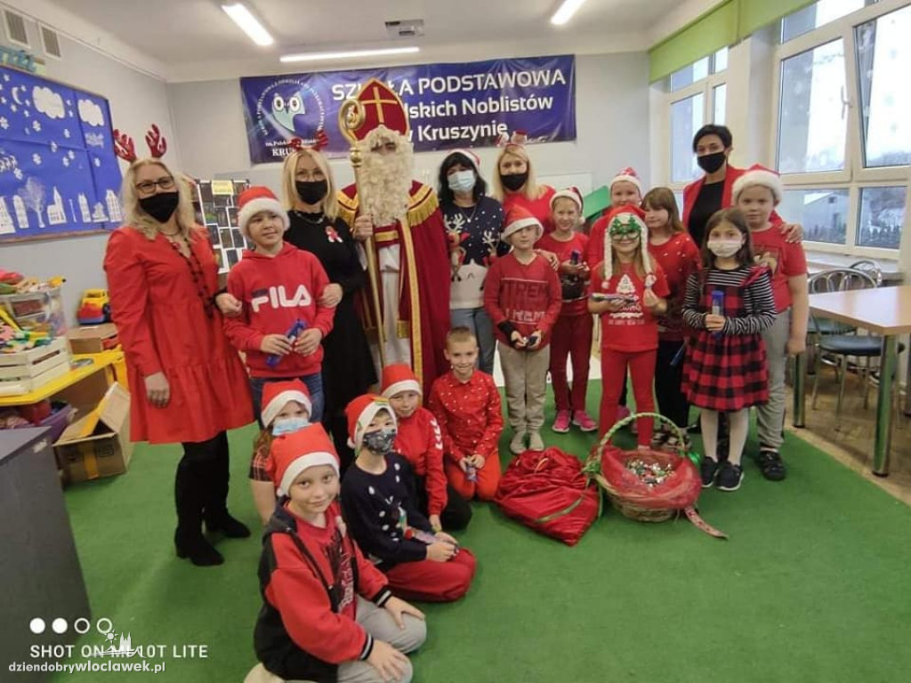 Mikołajki w Szkole Podstawowej w Kruszynie