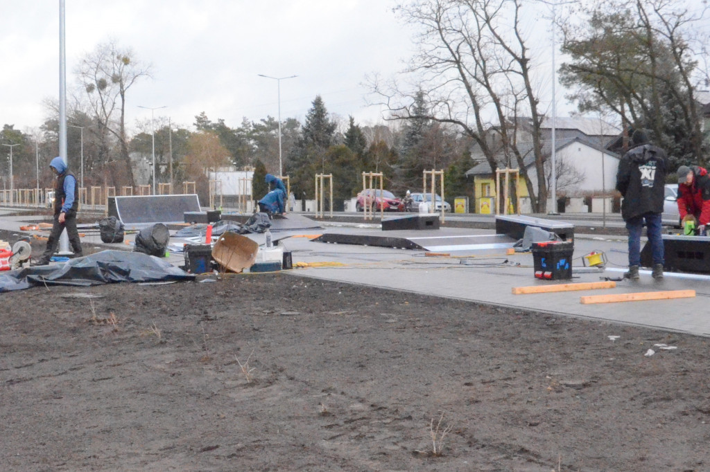 Nowy skatepark we Włocławku