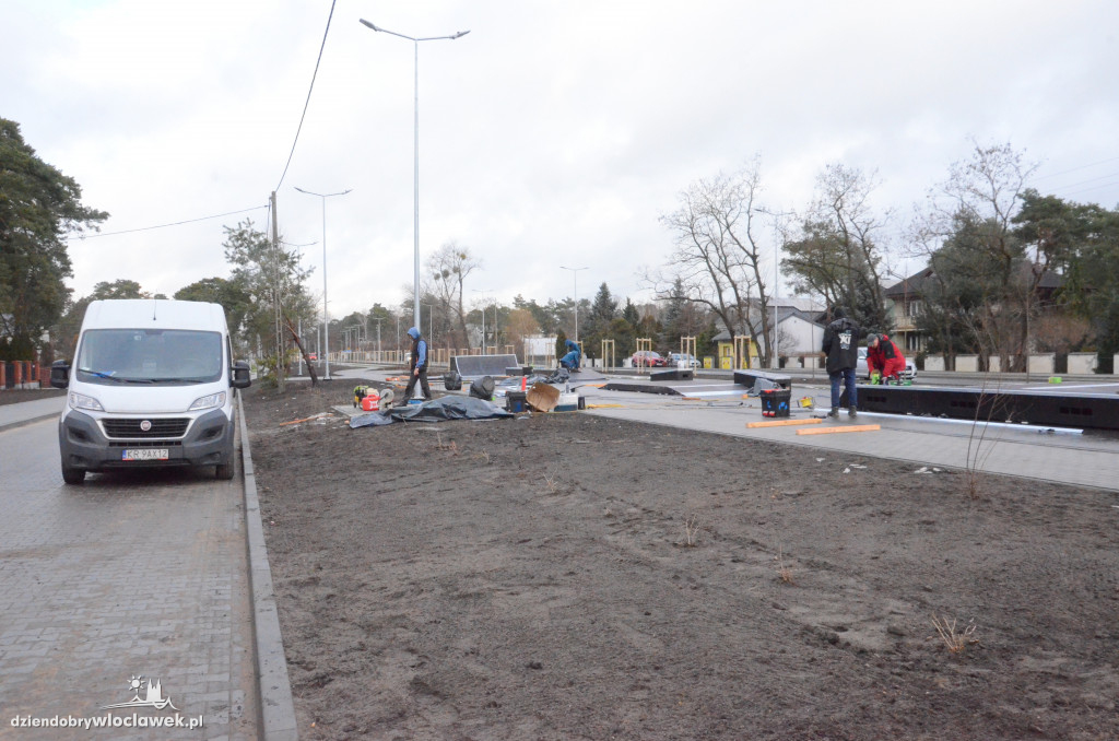 Nowy skatepark we Włocławku