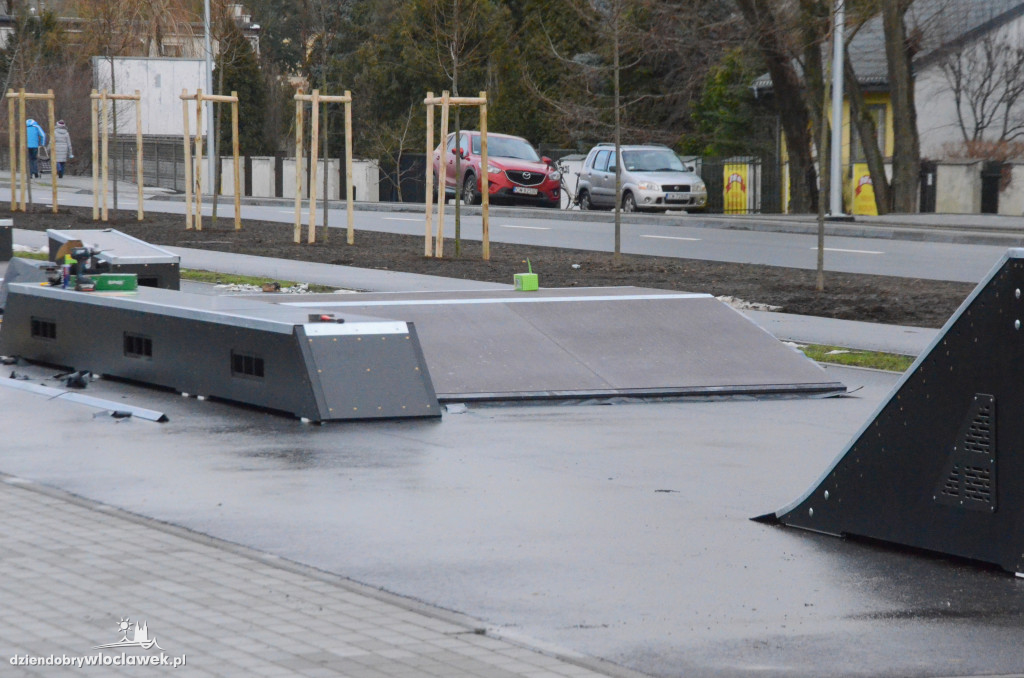 Nowy skatepark we Włocławku
