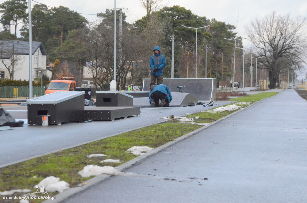 Nowy skatepark we Włocławku