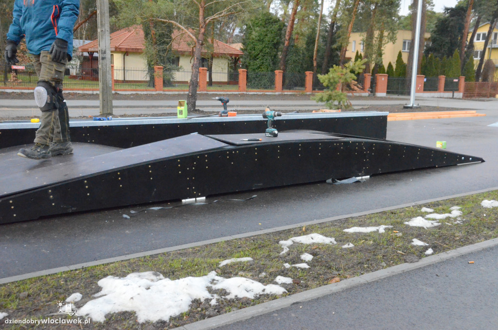Nowy skatepark we Włocławku