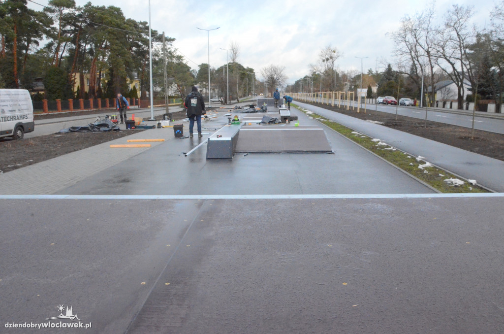 Nowy skatepark we Włocławku