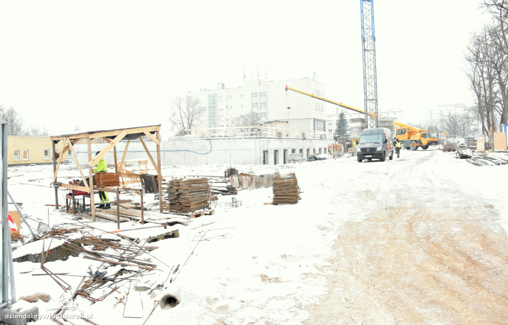 Postępy w pracach przy budowie Powiatowego Centrum Zdrowia