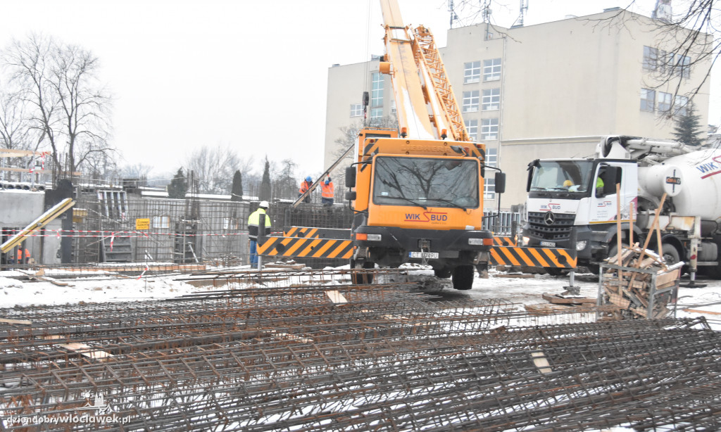 Postępy w pracach przy budowie Powiatowego Centrum Zdrowia