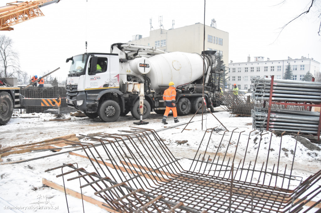 Postępy w pracach przy budowie Powiatowego Centrum Zdrowia
