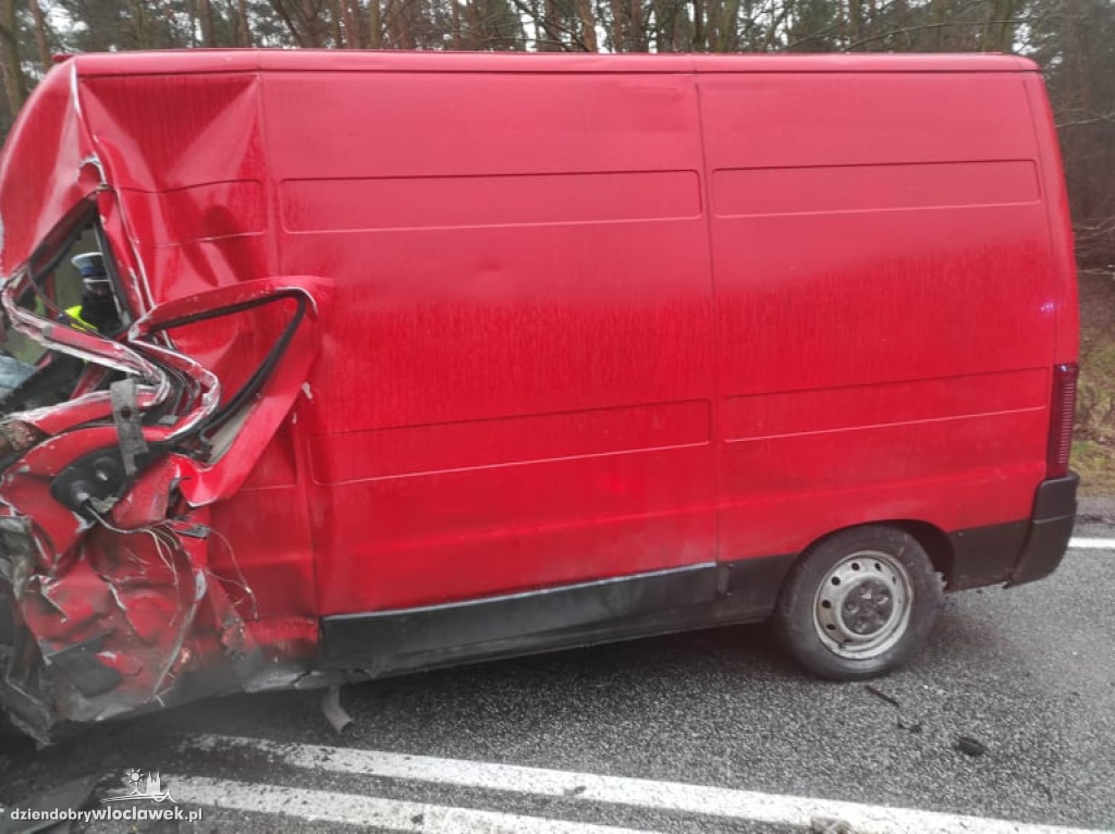 Wypadek na trasie Pikutkowo - Włocławek