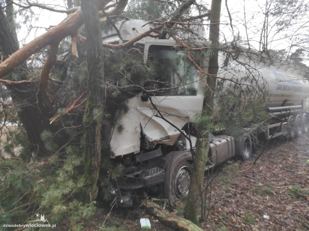 Wypadek na trasie Pikutkowo - Włocławek