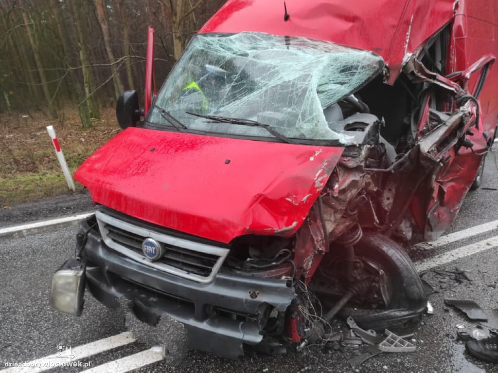Wypadek na trasie Pikutkowo - Włocławek
