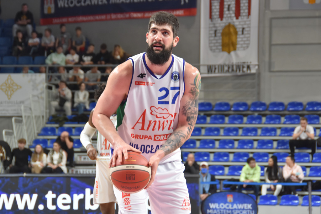 Mecz Anwil Włocławek - Basket Brno