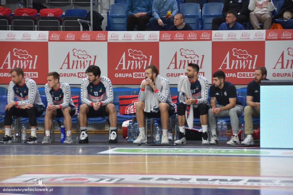 Mecz Anwil Włocławek - Basket Brno