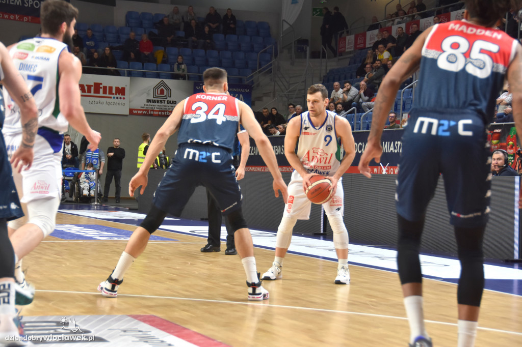 Mecz Anwil Włocławek - Basket Brno