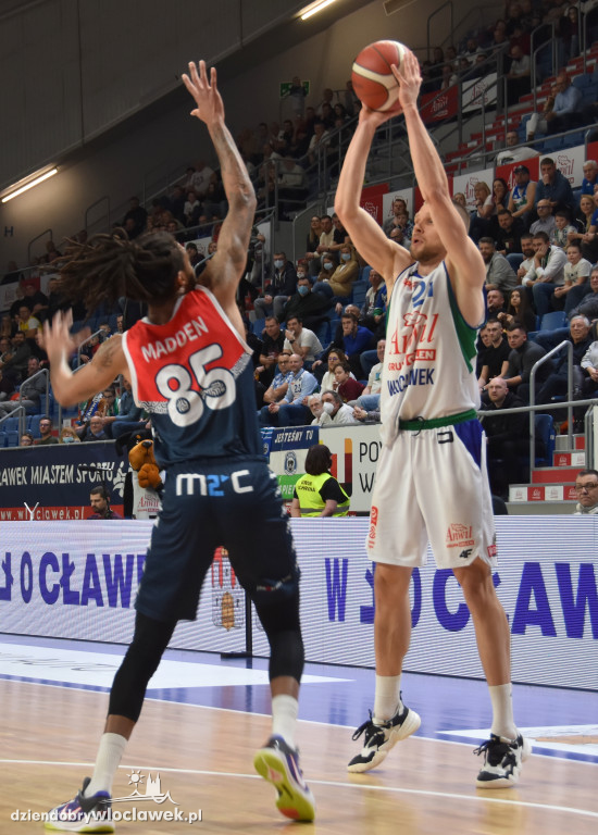 Mecz Anwil Włocławek - Basket Brno