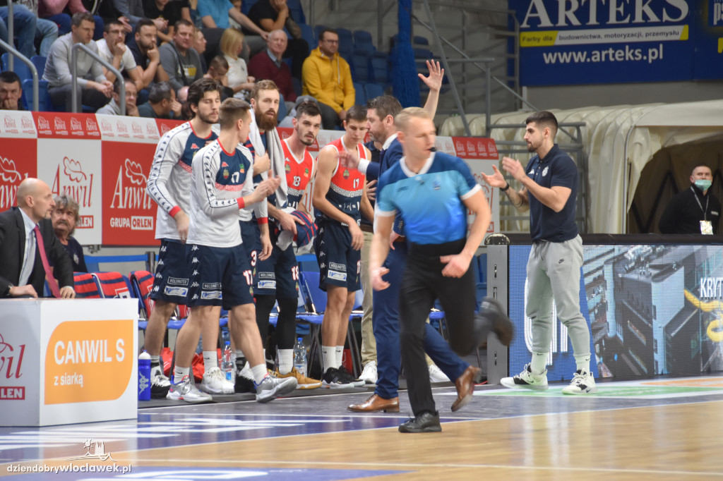 Mecz Anwil Włocławek - Basket Brno