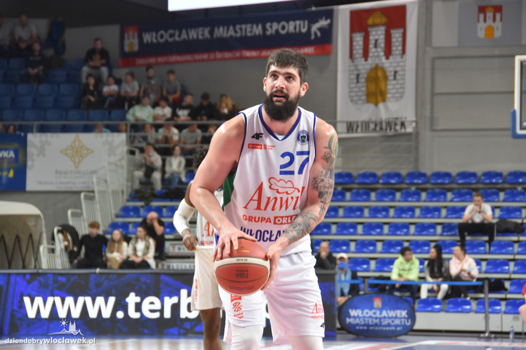 Mecz Anwil Włocławek - Basket Brno