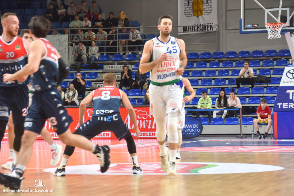 Mecz Anwil Włocławek - Basket Brno